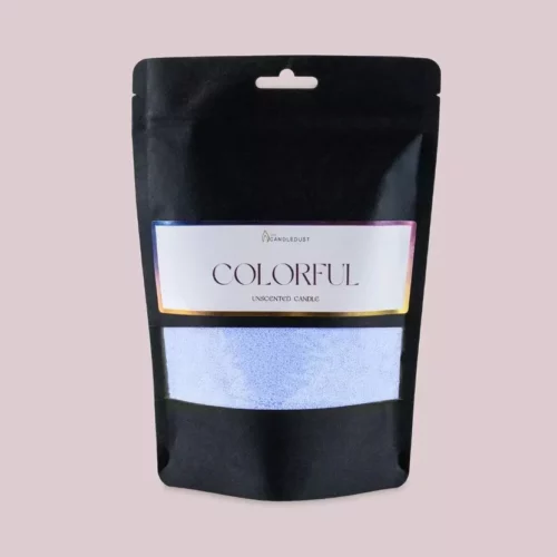 recharge bougie sable bleu ciel design 330g inodore