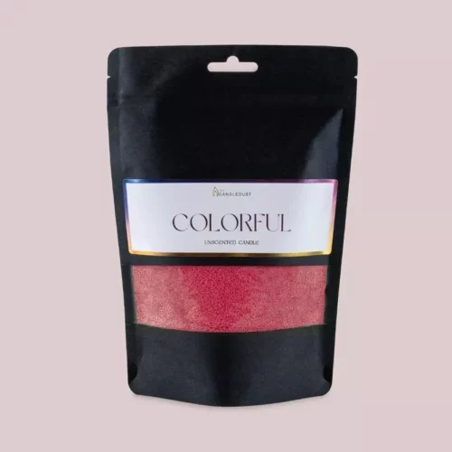 Recharge bougie poudre framboise inodore 330g décoration design haut de gamme