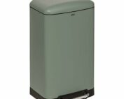 Poubelle cuisine design FIVE 30L vert Ariane