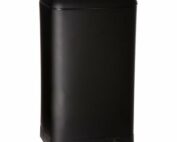 Poubelle cuisine design FIVE 30L noir Ariane