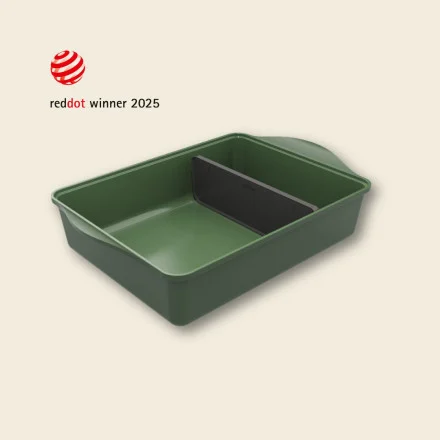 plat four ajustable design avec separateur modulable