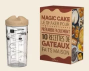 shaker pâtisserie Magic Cake préparation gâteaux maison design