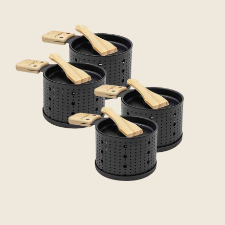 raclette à la bougie design appareil individuel écologique